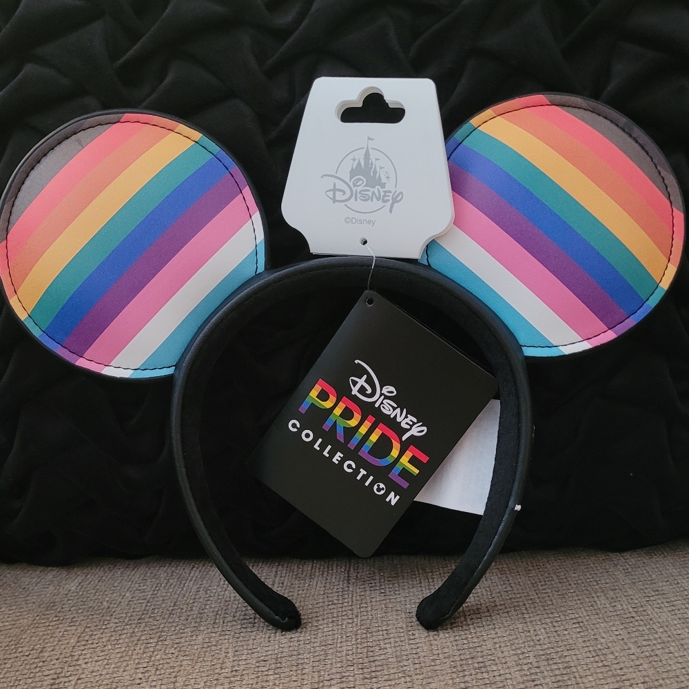 DISNEY PRIDE COLLECTION RAINBOW EARS HEADBAND